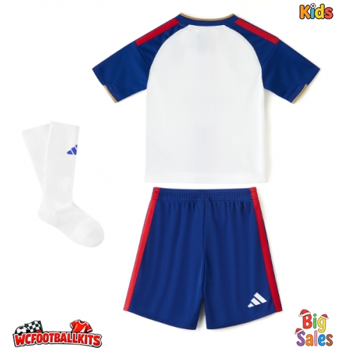 Olympique Lyonnais Replica Home Stadium Kit for Kids 2026-27 Short Sleeve (+ pants)